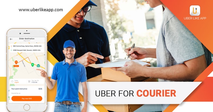 Set foot into the on-demand industry with courier app development - Cover Image