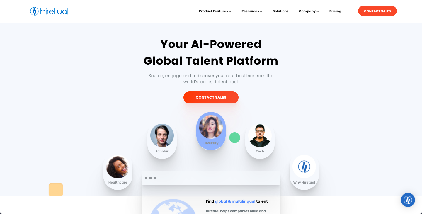 Hiretual - Candidate Search Tool - Cover Image