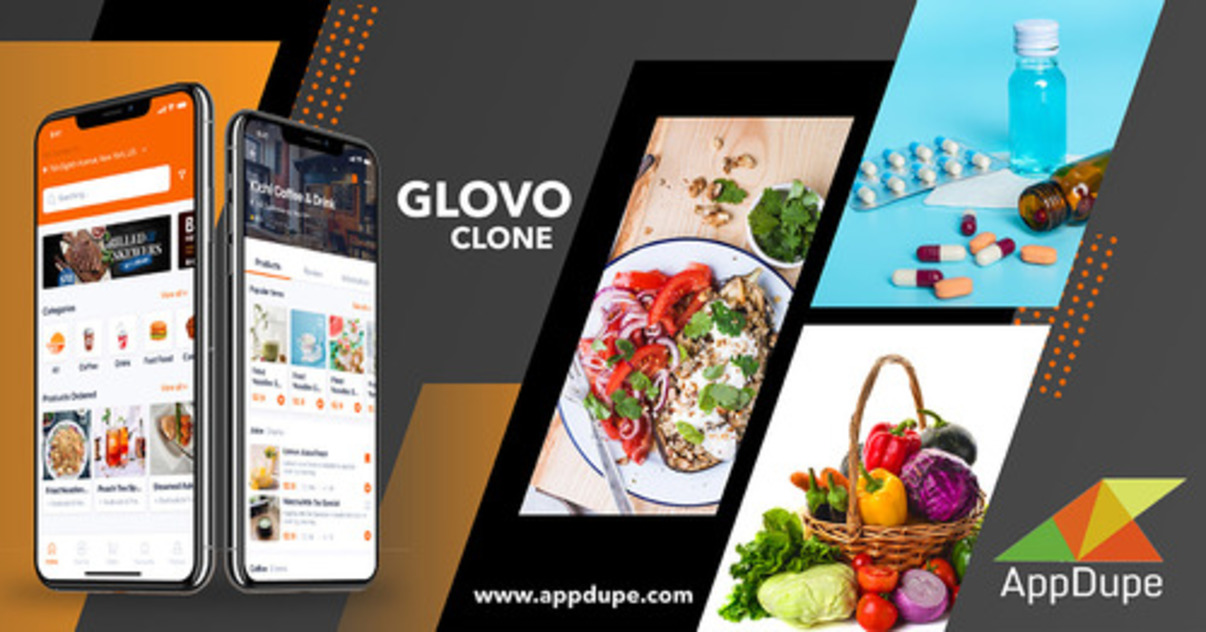 Glovo Clone App Solution - Cover Image
