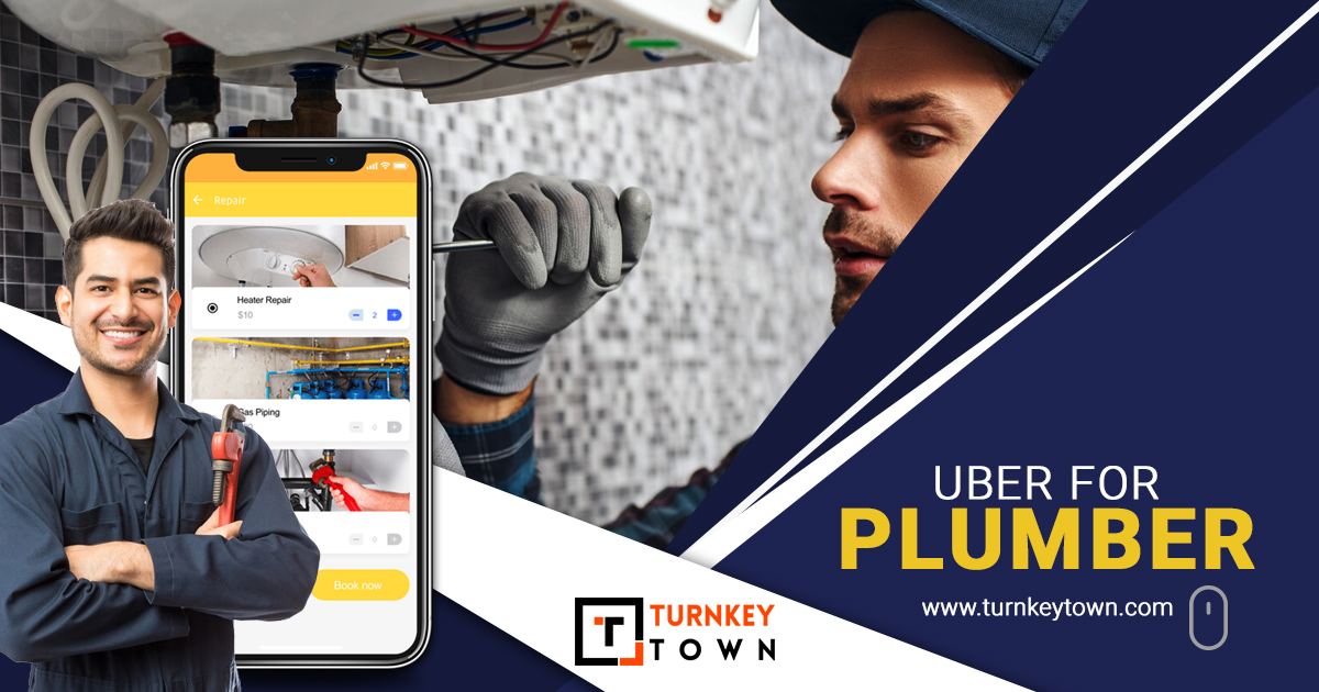 Plumber app development company - Cover Image