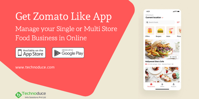 White-label food delivery app like Zomato clone script - Cover Image