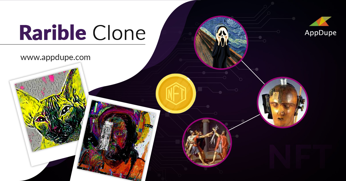 Rarible Clone Script | Develop NFT Marketplace like Rarible - Cover Image