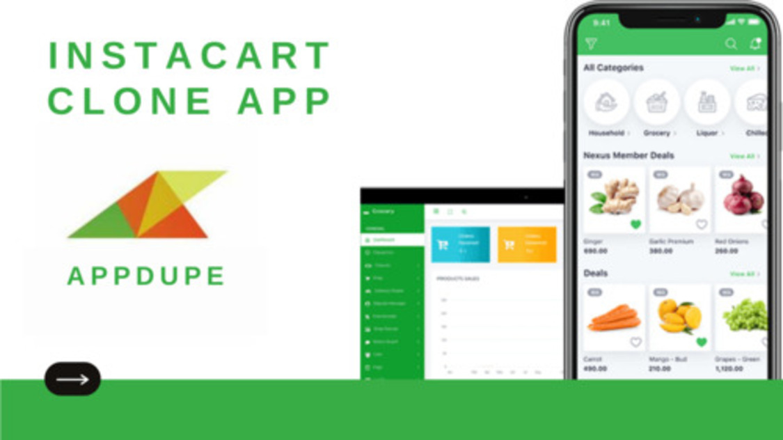 Launch Instacart Clone App - Cover Image