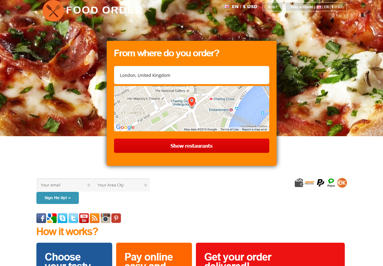Food Order Delivery Script Topscripts4you - Cover Image