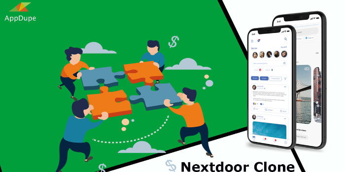 Neighborhood social network app - Cover Image