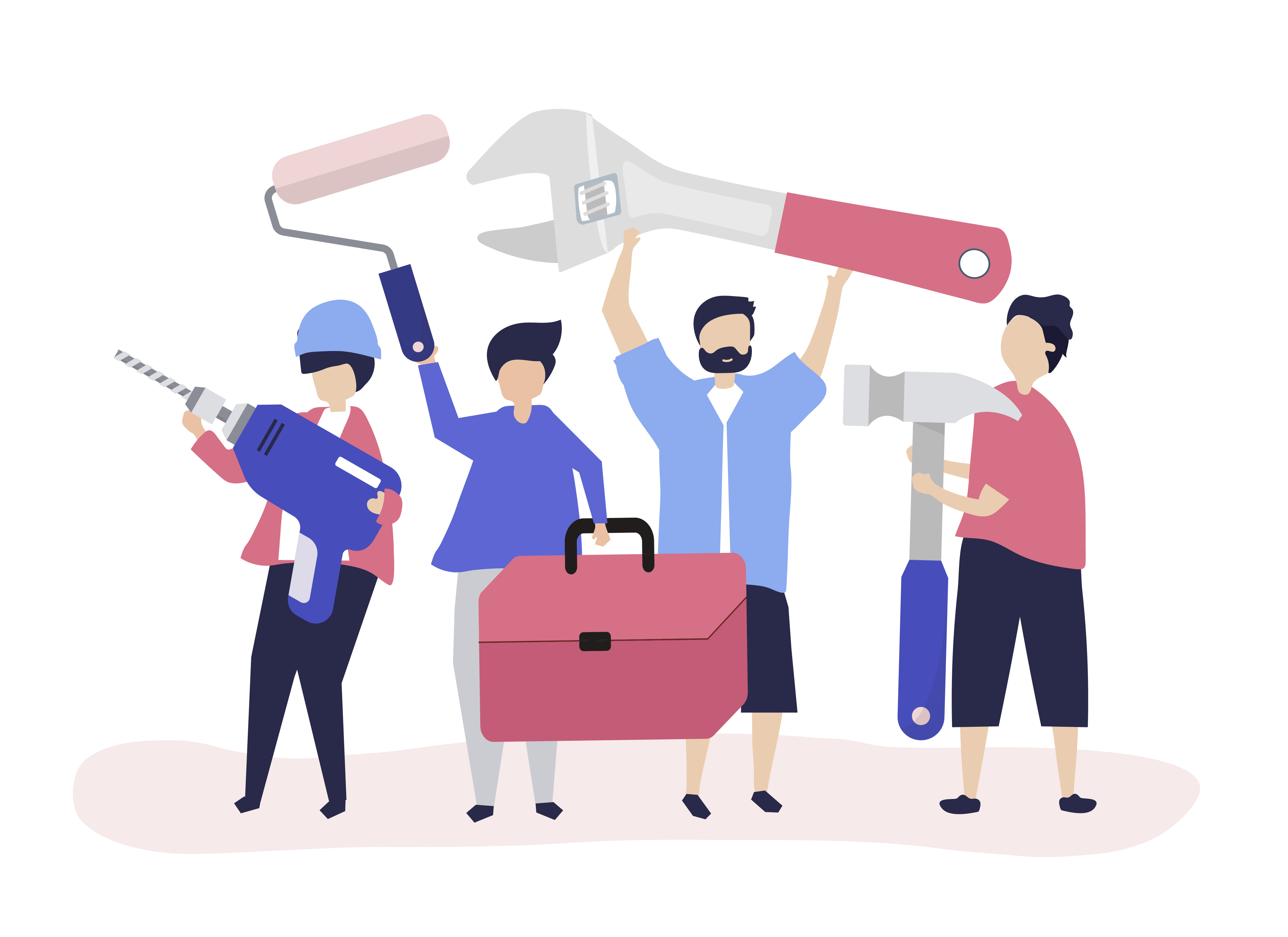 On-Demand Handyman App - Cover Image