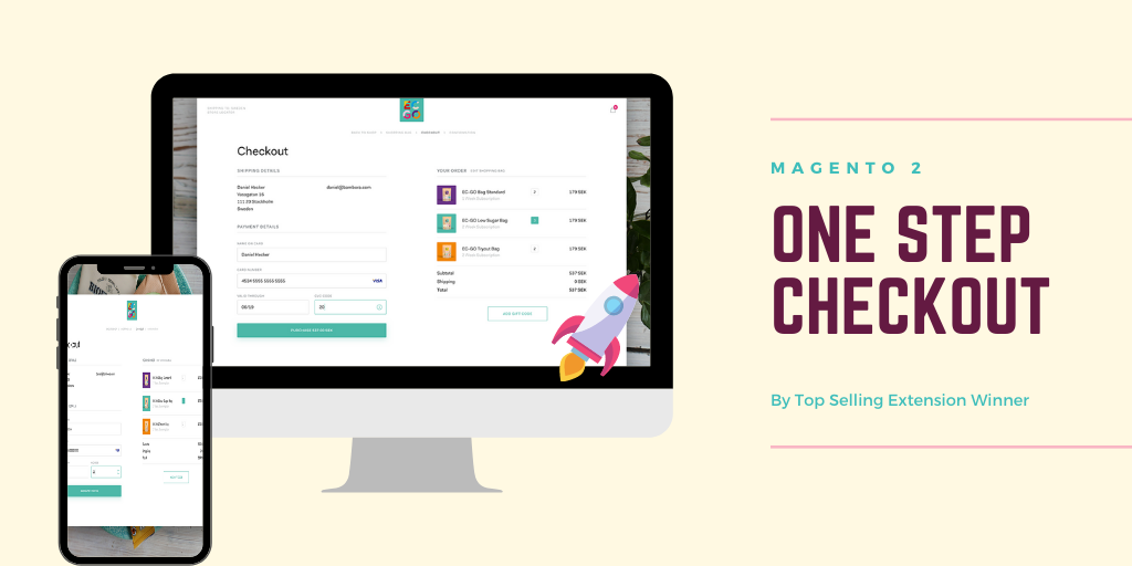 Magento 2 One Step Checkout - Cover Image