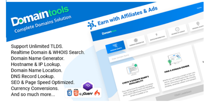DomainTools - Awesome Domain Tools - Cover Image