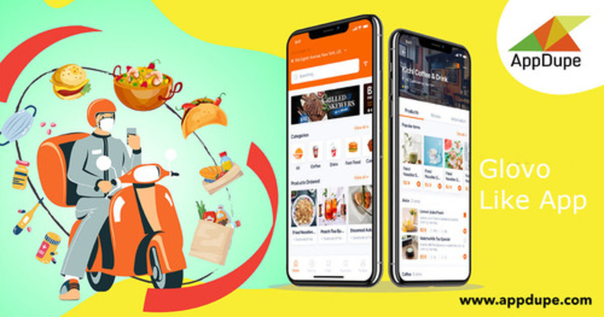 Glovo Clone Application Develoment - Cover Image