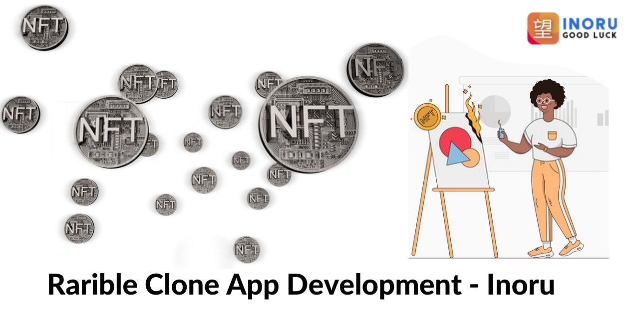 Rarible Clone - Develop a next-generation Blockchain platform like Rarible clone - Cover Image