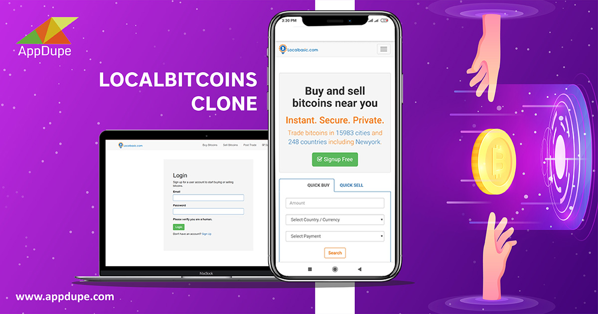 Build the P2P Crypto trading platform with Localbitcoins clone PHP Script - Cover Image