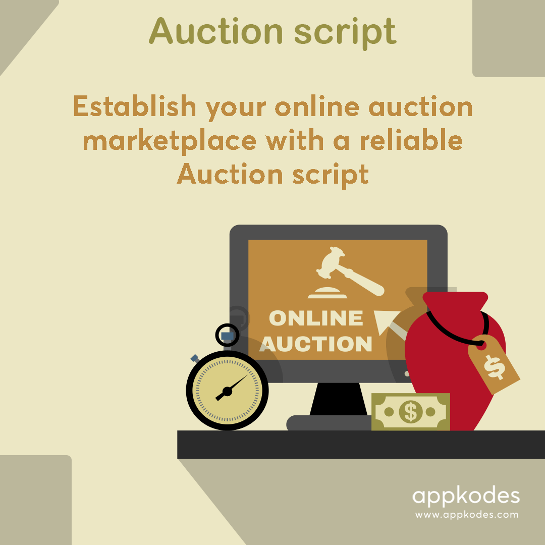 Build your online auction platform with our phenomenal auction script - Cover Image