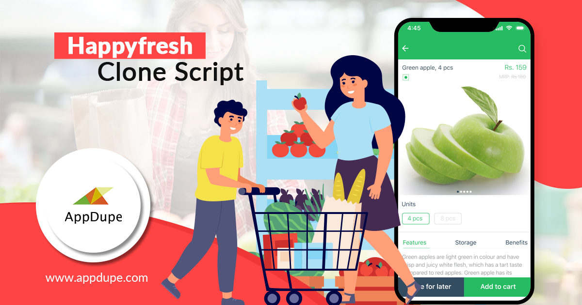 Launch An Exclusive Happyfresh Clone App And Make Fortune Rapidly. - Cover Image