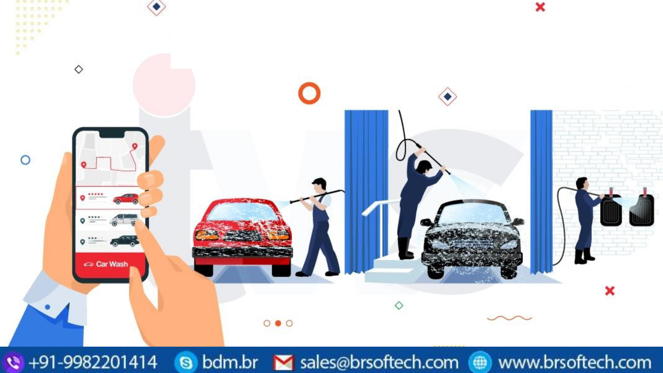 Launch Your Own Car Cleaning Business With Car Wash App Clone Script - Cover Image