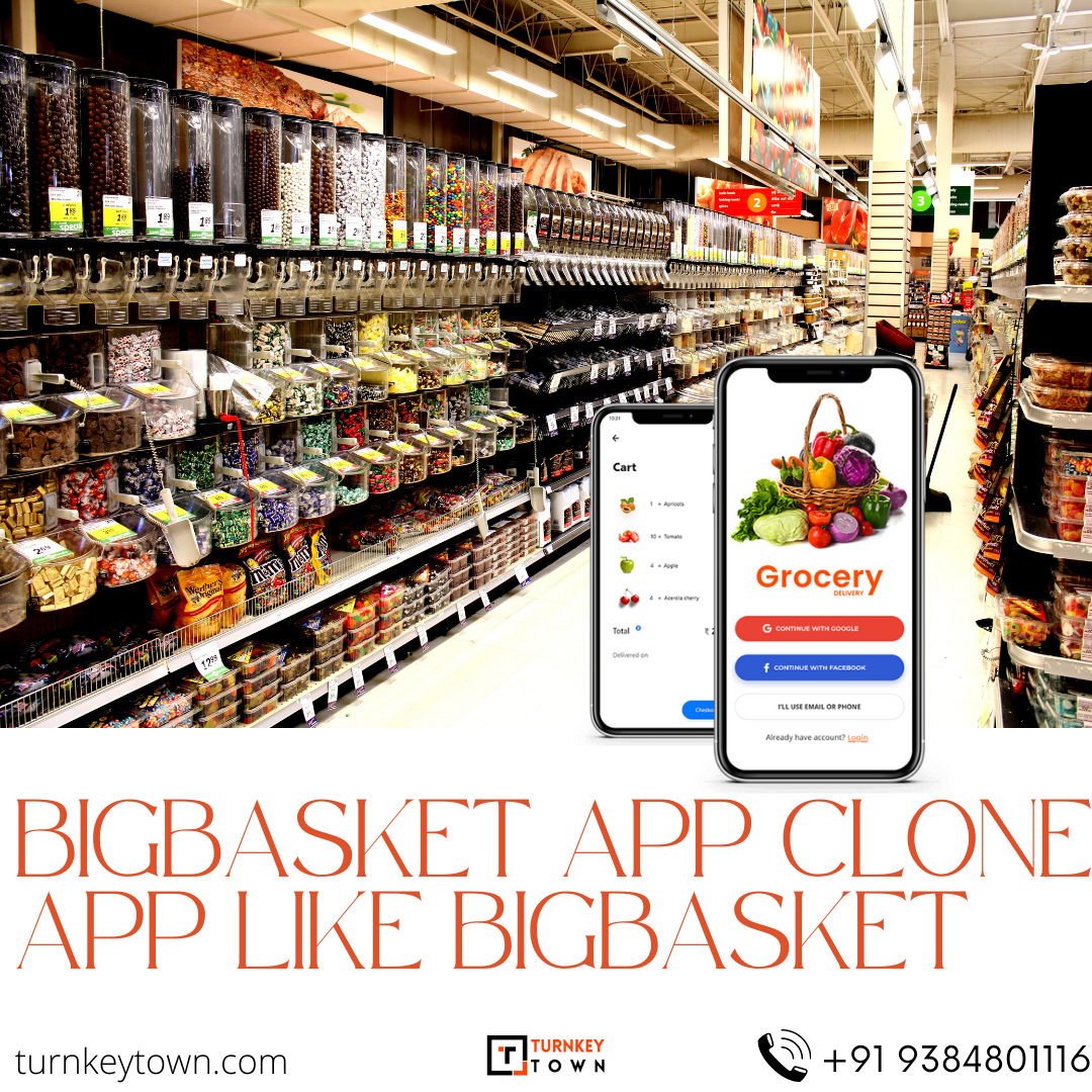 BigBasket Clone App Development | Bigbasket Like App - Cover Image