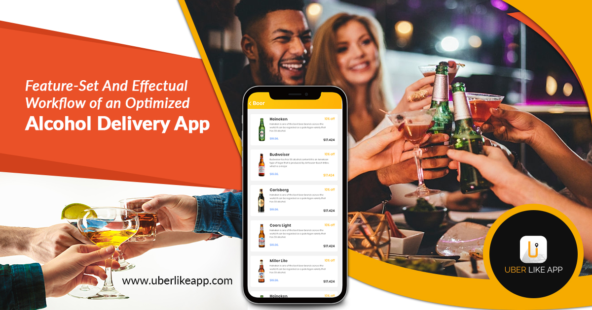Reach wider users by launching an Uber for Alcohol delivery app - Cover Image