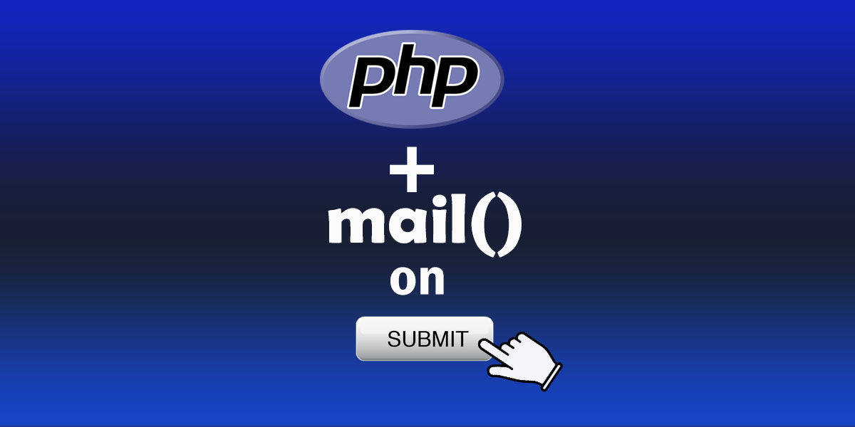 php code to send email on button click - Cover Image
