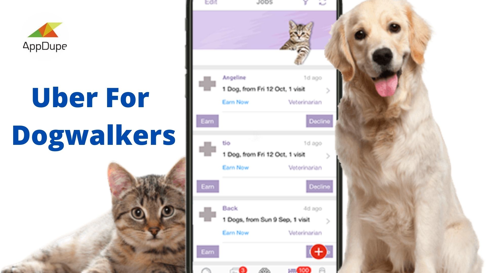 Revolutionize The Pet Care Industry With Dogwalking App Development - Cover Image