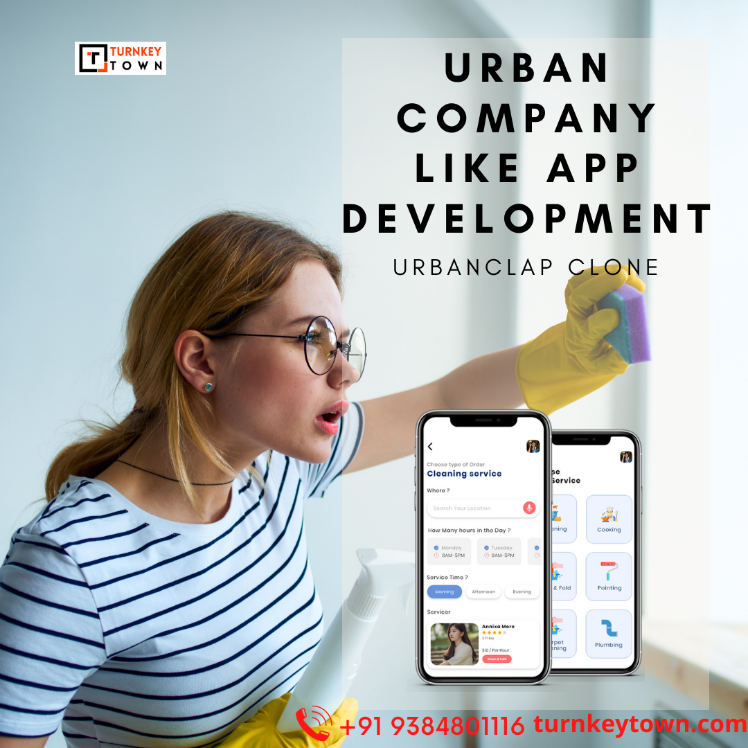Urbanclap Clone App Development - Cover Image