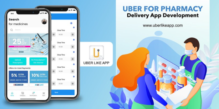 Ensure business success with an Uber for pharmacy delivery app - Cover Image