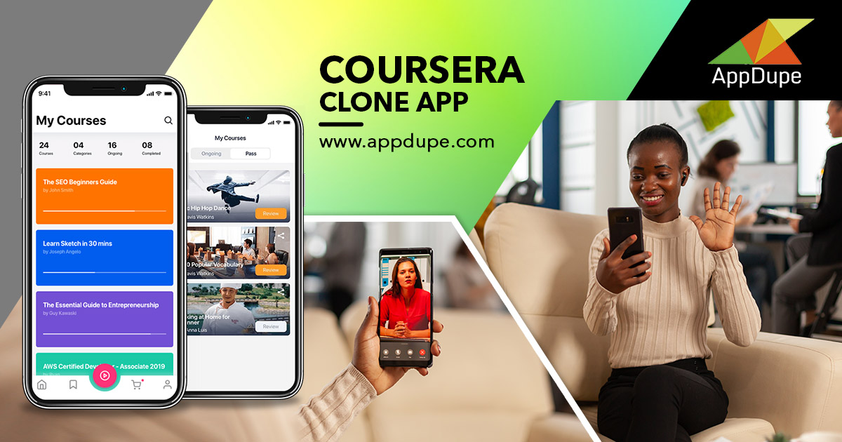 Coursera Clone - Cover Image