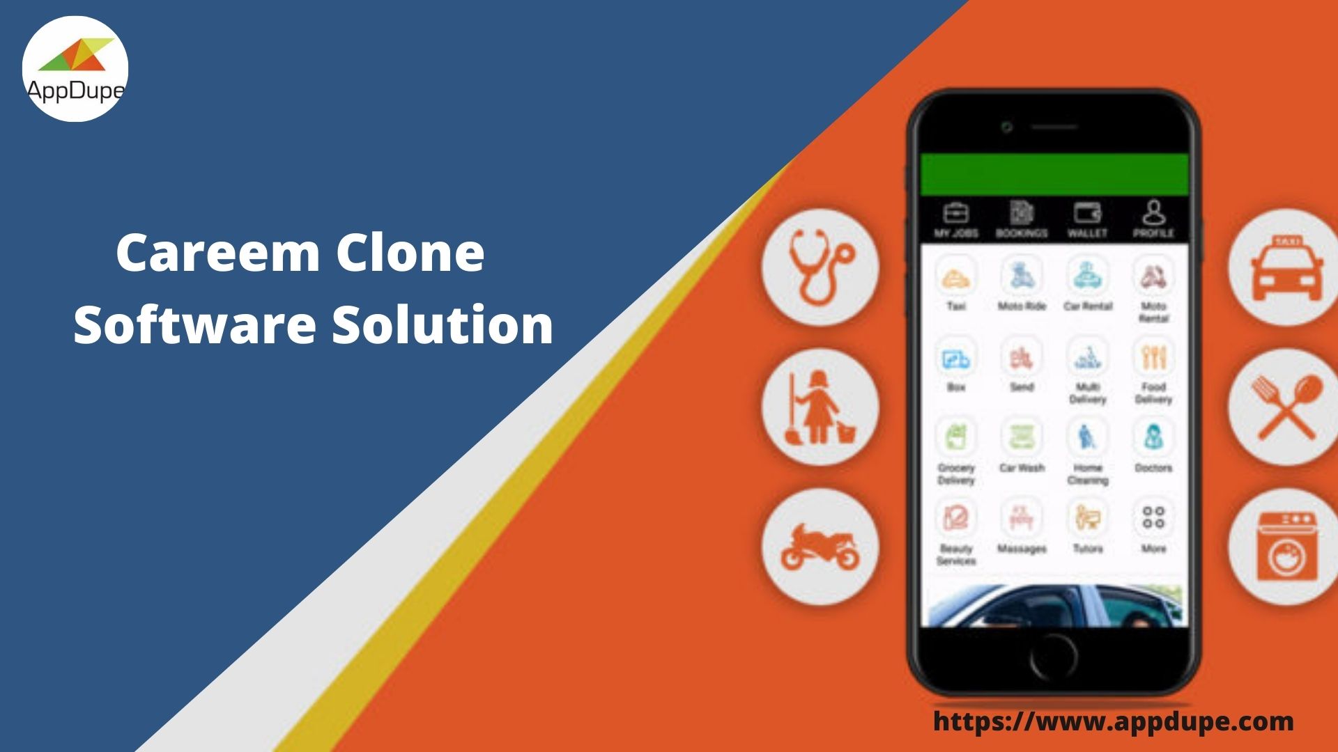 Develop A Careem Clone Platform And Provide Numerous Services - Cover Image