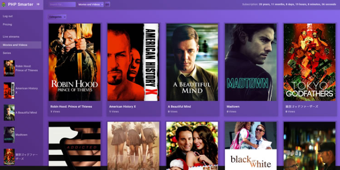 PHP Movie script with subscription plans - Cover Image