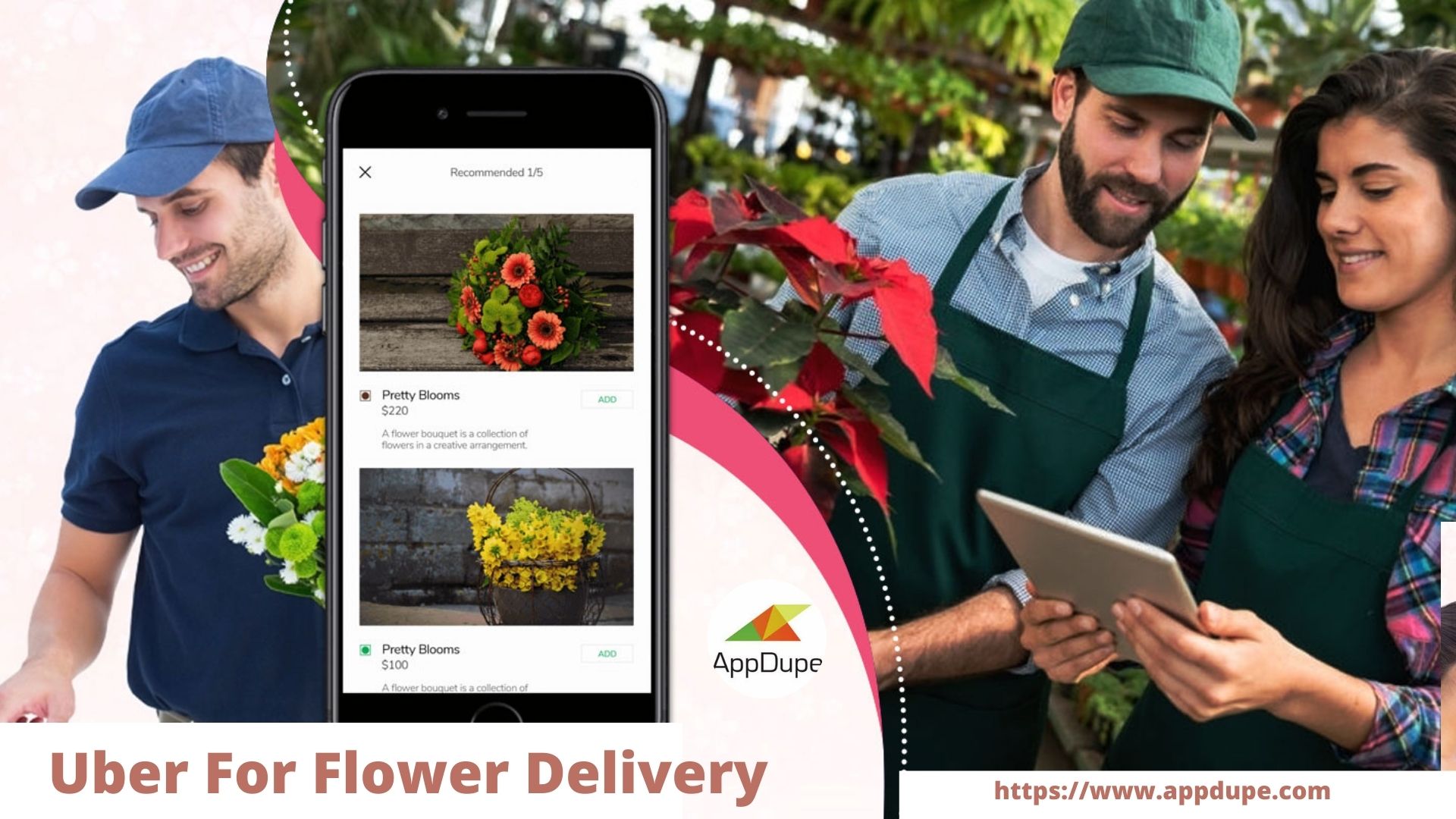 Venture Into The Best Flower Delivery App Development Company - Cover Image