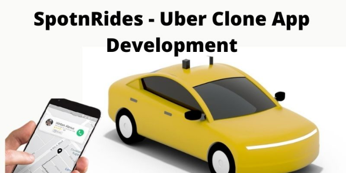 SpotnRides - Uber Clone App Development - Cover Image