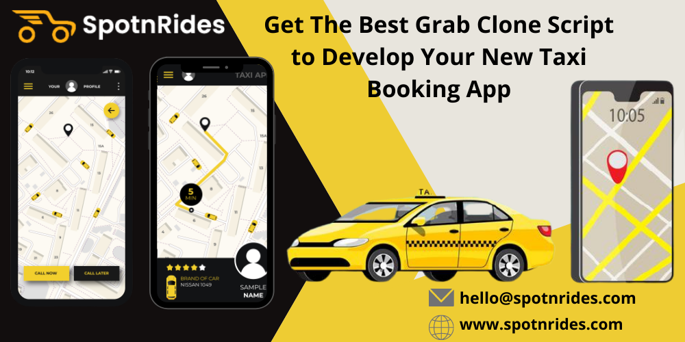 SpotnRides - Grab Clone Script - Cover Image