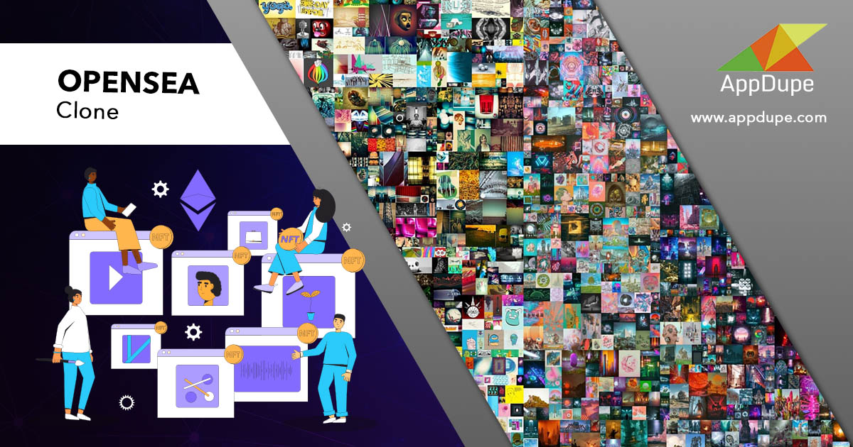 Features of White-label NFT Marketplace like OpenSea - Cover Image