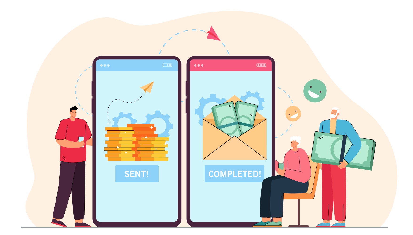Mobile wallet app - Cover Image