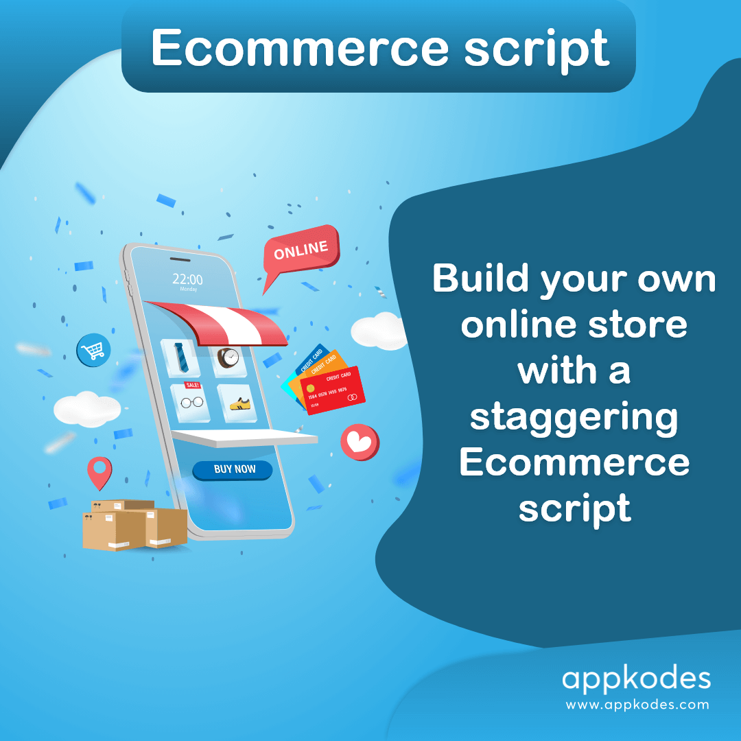 Ecommerce Script Appkodes - Cover Image