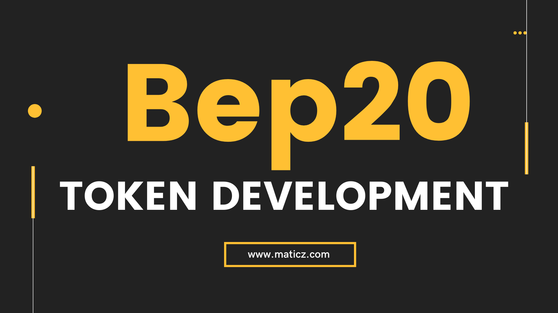 BEP20 Token Development Company - Cover Image
