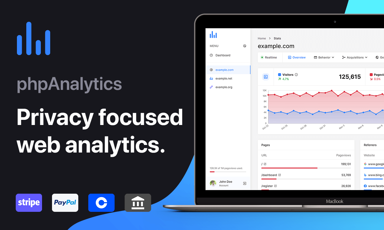 phpAnalytics - Web Analytics Platform - Cover Image