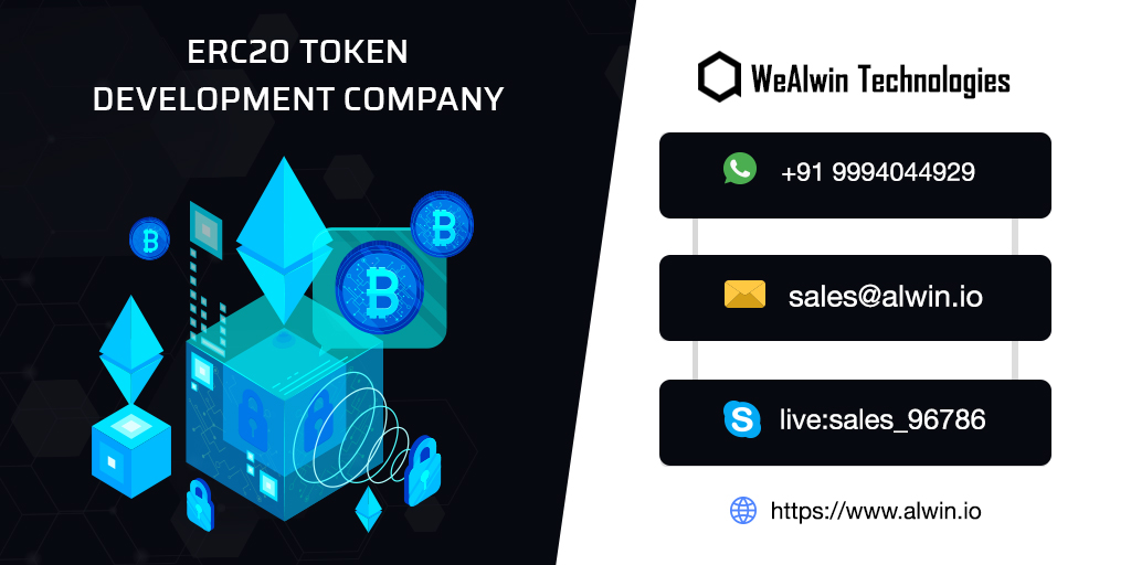 ERC 20 token development company | ERC 20 token development services - Cover Image