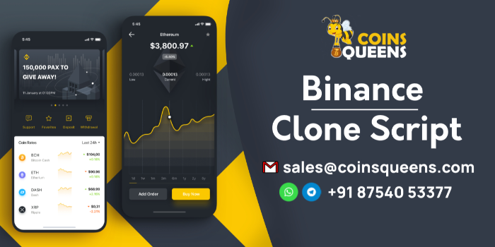 Binance Clone Script | Binance Clone App - Cover Image