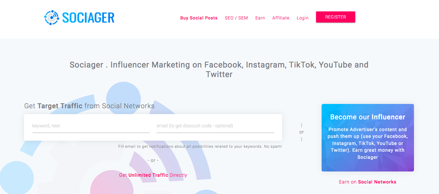 Sociager.com - Social Manager PHP Script - Cover Image