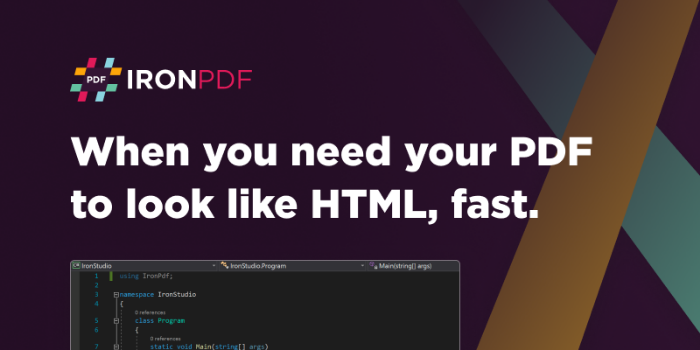 PDFSharp HTML to PDF - Cover Image