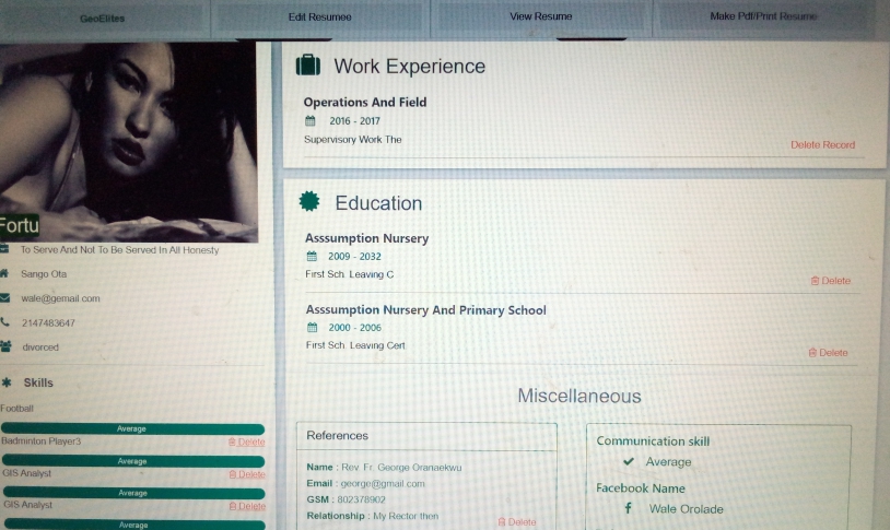 Resume/CV Maker - Cover Image