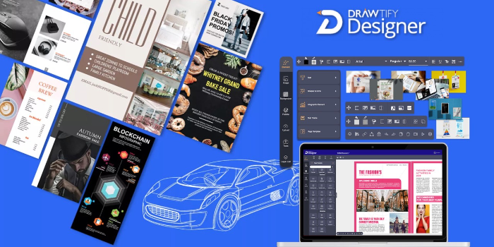 Drawtify - Free Online Vector Graphic Editor with Great Design Templates and Elements. - Cover Image