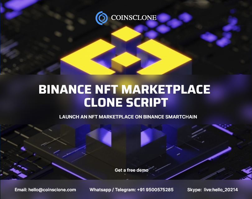 Binance NFT Marketplace Clone Software - Cover Image