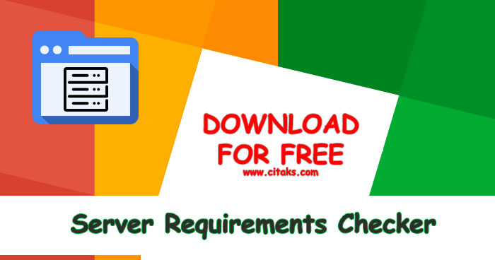 Server requirements checker PHP script - Cover Image