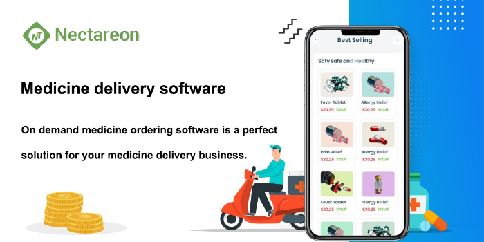 Online medicine delivery software | pharmacy delivery script - Cover Image