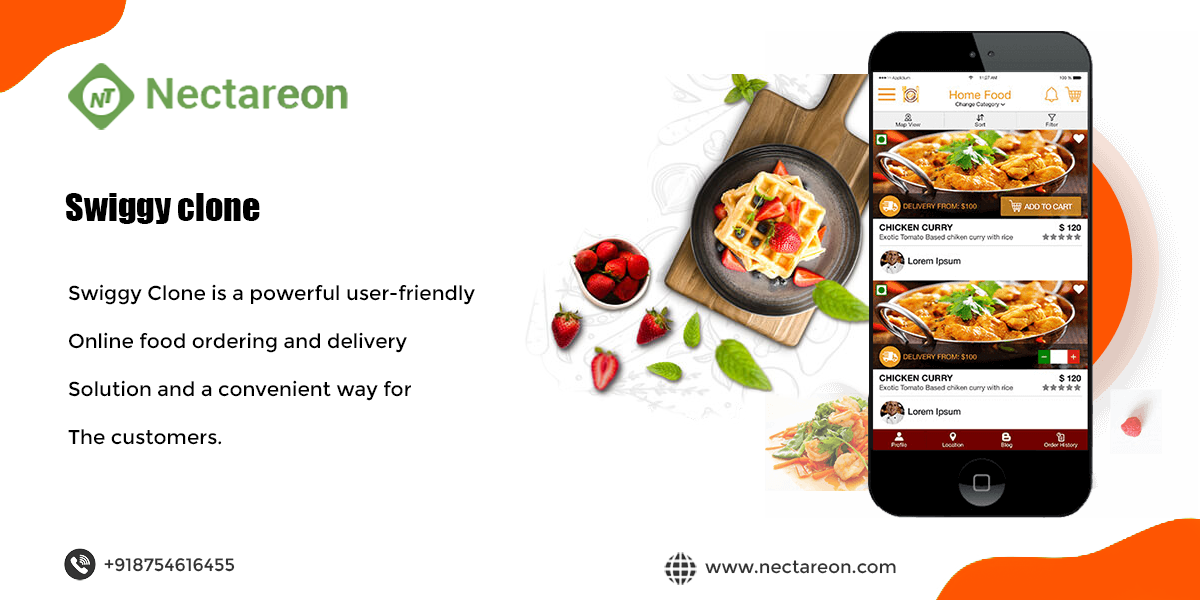 Swiggy Clone Script | Swggy Clone App - Cover Image