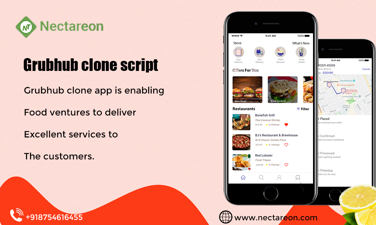 Grubhub Clone Script | Grubhub Clone - Foodtro - Cover Image