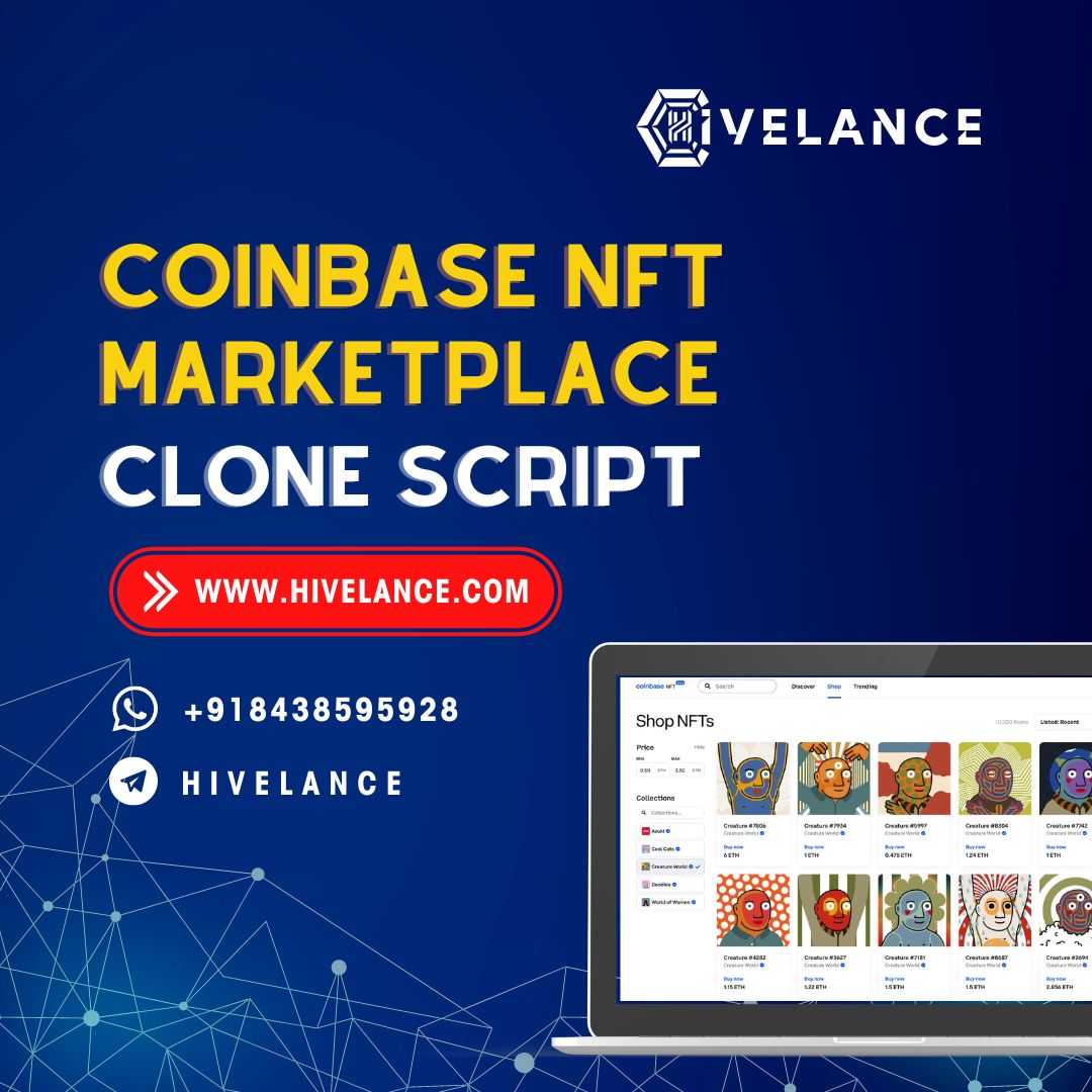 Coinbase NFT Marketplace Clone Script - Cover Image