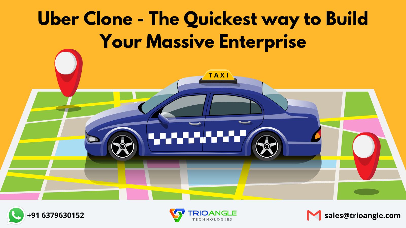 Uber Clone - The Quickest way to Build Your Massive Enterprise - Cover Image