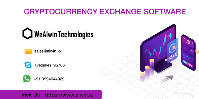 Cryptocurrency Exchange Development Company || WeAlwin Technologies - Cover Image