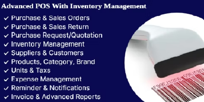 Advanced POS With Inventory Management - Cover Image